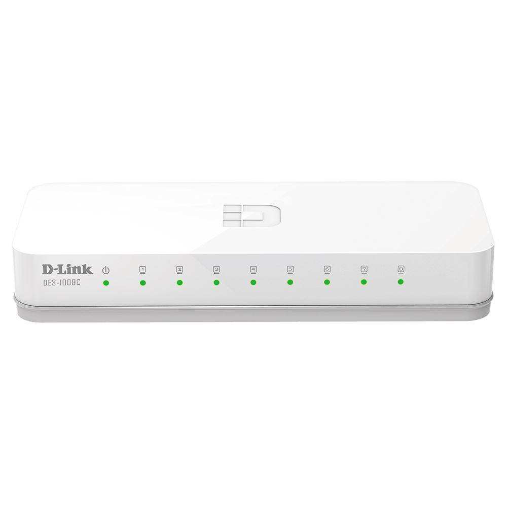 SWITCH D-LINK DES-1008C 8X10/100 L2 TAK-CALISTIR PLASTIK