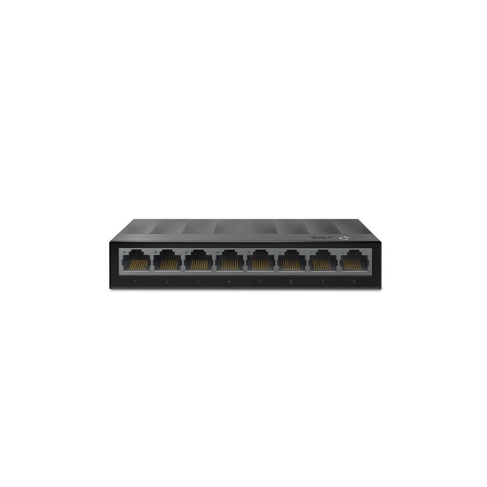 SWITCH TP-LINK LS1008G 8 PORT 10/100/1000 MASAUSTU YONETILEMEZ