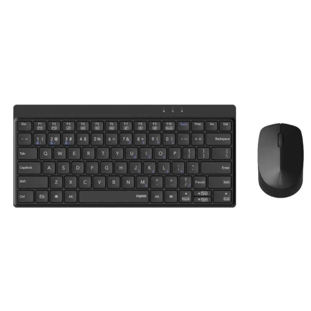 KLAVYE RAPOO 8000GT WRL TR KLAVYE MOUSE SET SİYAH 13385