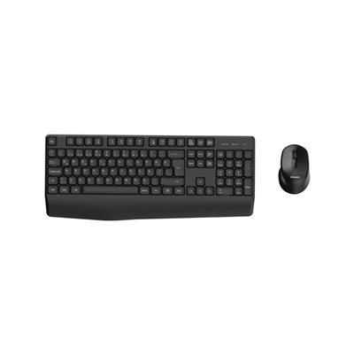 KLAVYE PHILIPS SPT6348B Siyah Türkçe Q Kablosuz Multimedya Klavye Mouse Set