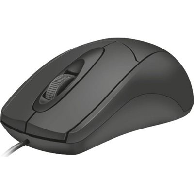 MOUSE TRUST ZİVA KABLOLU OPTİK SİYAH MOUSE 21947