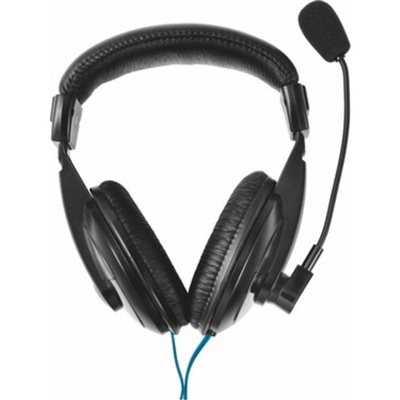 KULAKLIK TRUST QUASAR 3.5MM MİKROFONLU SİYAH 21661