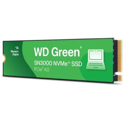 SSD 500GB WD Green SN3000 WDS500G4G0E 5000/4000 Gen4 NVMe PCIe M.2 2280