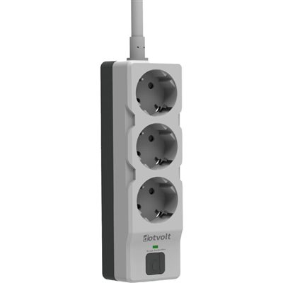 PRİZ DOTVOLT SURGE HUNTER 3-3'Lİ AKIM KORUMA PRİZİ-1.5 MT. KABLOLU-1050J