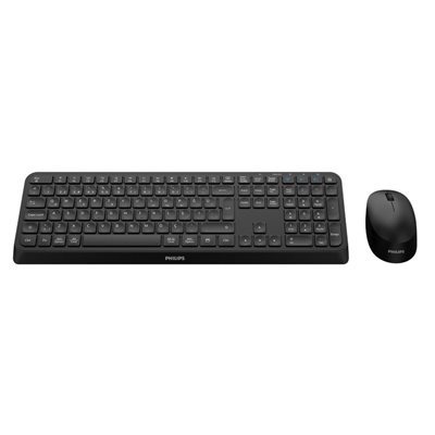 KLAVYE PHILIPS SPT6407B Siyah Türkçe Q  Bluetooth Kablosuz Multimedya SET