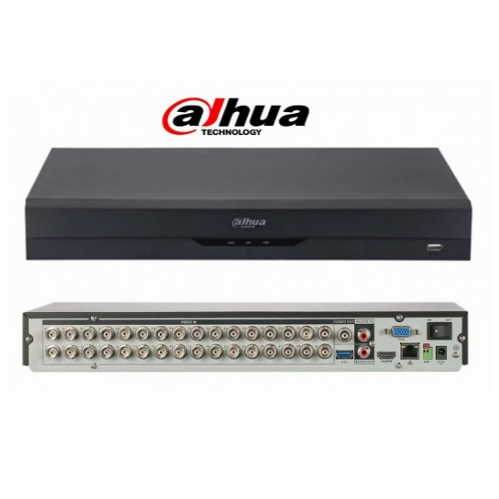 DAHUA XVR4232AN-I, 32Kanal, 2Mpix, H265+, 2 HDD Desteği, 5in1 DVR Cihazı