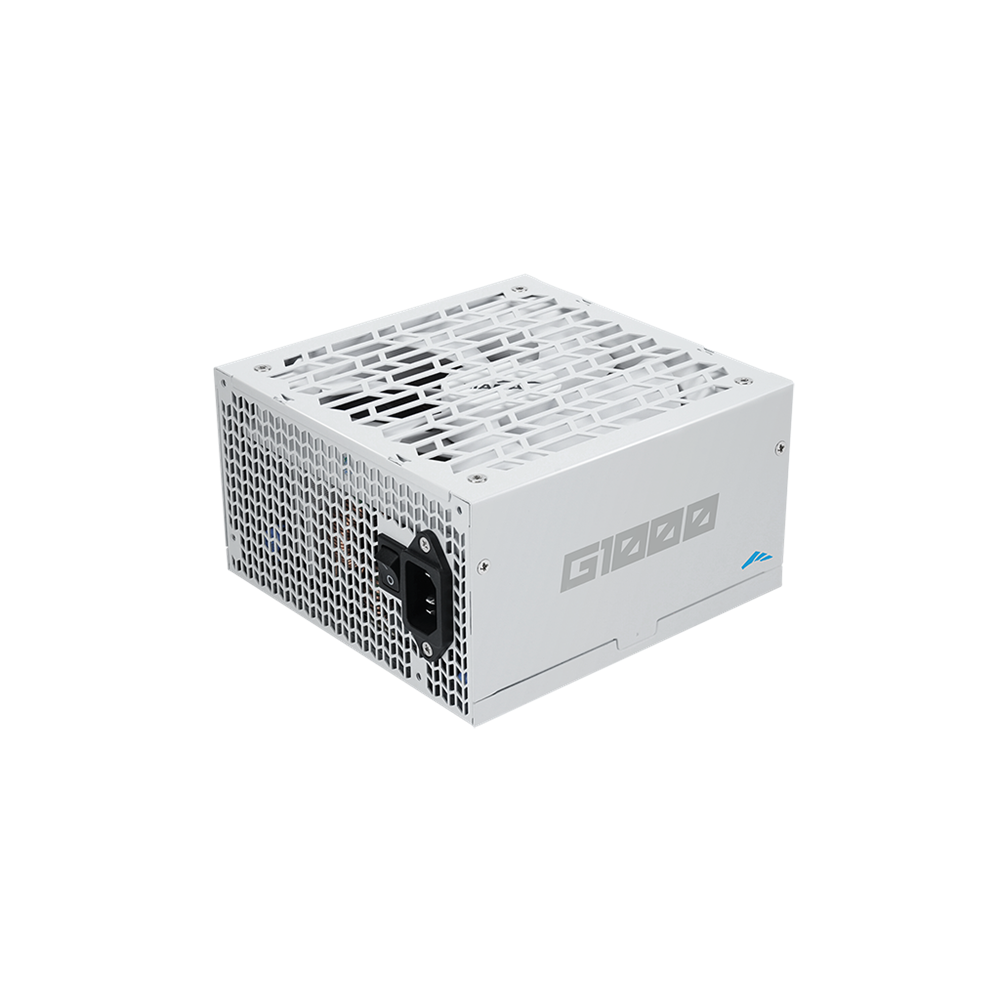 SAMA G1000, 1000W, White, 80+ Gold, Cybenetics Certified, Full Modüler, PCIE 5.1, ATX3.1, Beyaz, GAMING, ATX, Power Supply (PSU)