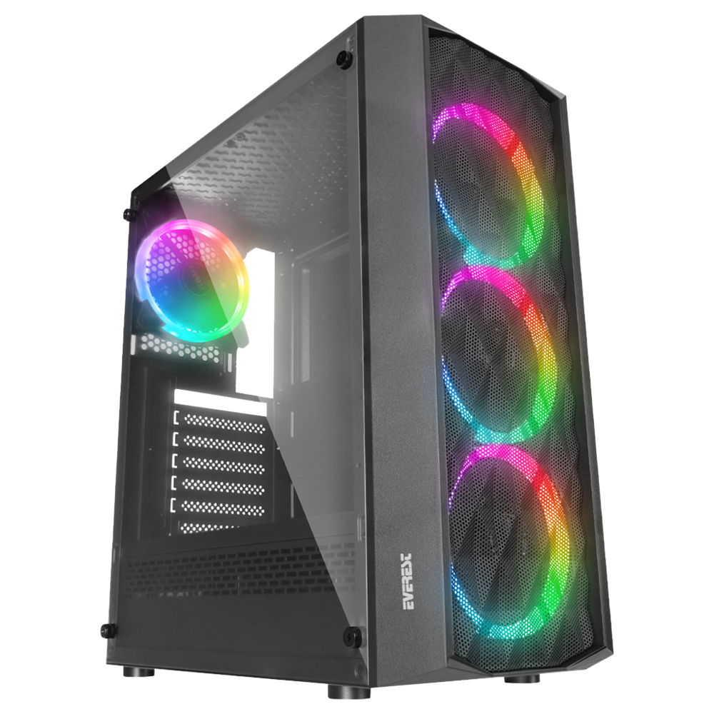 PANTHERA-01Y, AMD RYZEN 5 5500, 16Gb DDR4 Ram, 500Tb NVMe SSD, 8Gb GDDR5 RX580 Ekran Kartı, 1600W Kasa, OEM PAKET