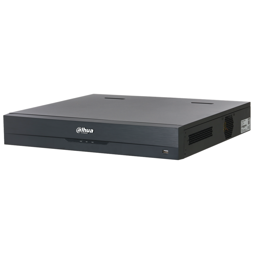 DAHUA  NVR5464-EI2, 64Kanal, 32Mpix, H265+, 4 HDD Desteği, 1080P Kayıt, 384Mbps Bant Genişliği, 2 Port GigaBit Lan, NVR