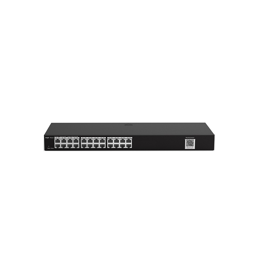 RUIJIE REYEE RG-ES224GC-V2  24 Port GigaBit  RUIJIE Colud Yönetilebilir Switch  Metal Kasa