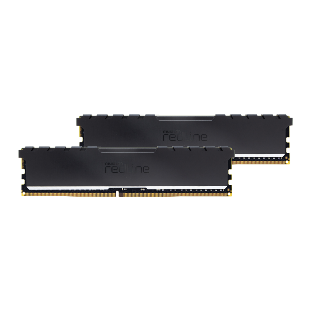 MUSHKIN redLine, MRF4U360JNNM8GX2, 2x8Gb Kit, 3600Mhz, DDR4, CL18, Desktop Gaming RAM (Soğutuculu)