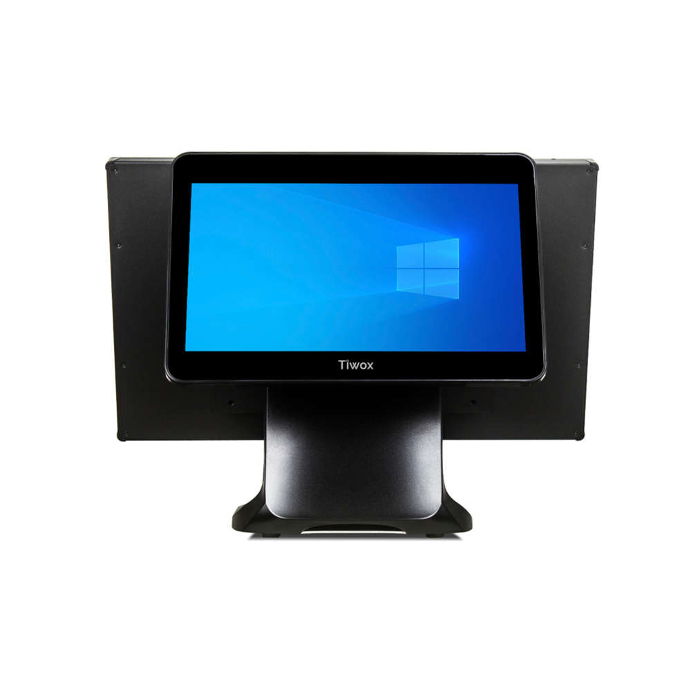 Tiwox TP-5610D, Intel i5 10.Nesil, 18.5" Ekran,  13.2" 2. Ekran, 8GB Ram, 128GB SSD, Endüstriyel, Dokunmatik Pos PC (çift ekran)