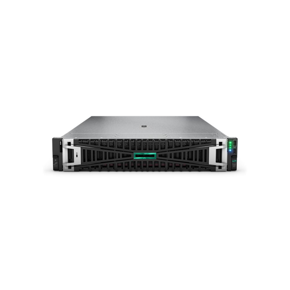HP P71674-425, DL380, GEN11, Intel Xeon Silver 4510, 2x32Gb DDR5 RDIMM Ram, 2x960Gb SSD Disk, MR408i-o NC 8SFF, 2x1000W Power, 2U RACK, SERVER