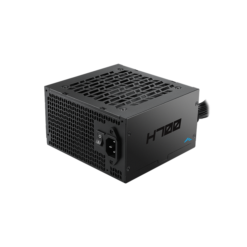 SAMA H700, 700W, Black, 80 Plus, Aktif PFC, Siyah, GAMING, ATX, Power Supply (PSU)