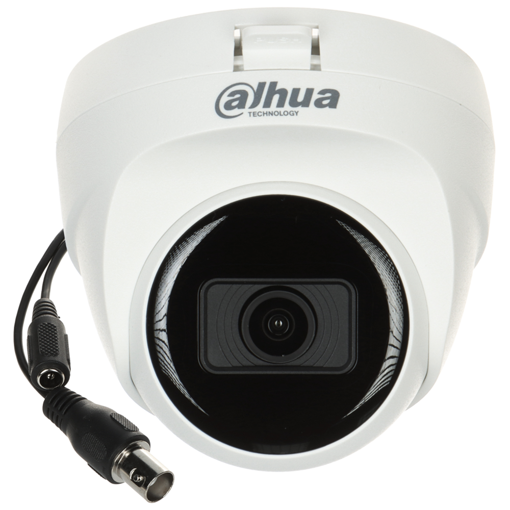 DAHUA HAC-T1A21P-U-A, 2Mpix, 2.8mm Lens, 25 Mt Gece Görüşü, Dahili Mikrofon, Dome Kamera