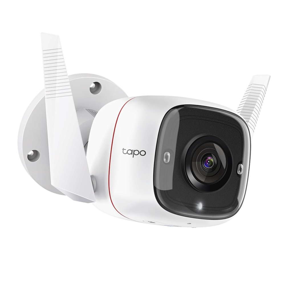 TP-LINK Tapo TC65 (C310), 3,0Mpix, İç ve Dış Mekan, IP66, WiFi, 30Mt. Gece Görüşü, İki Yönlü Ses Güvenlik Kamerası