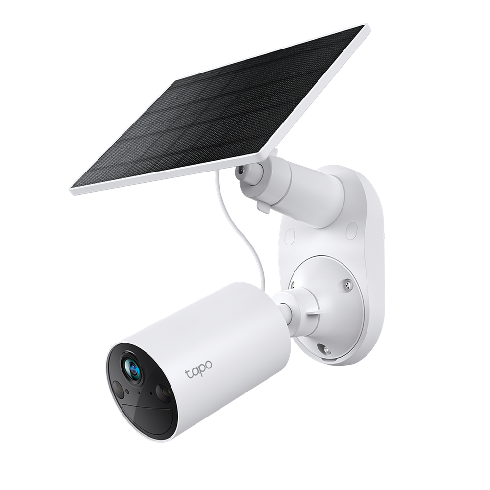 TP-LINK Tapo TC82 KIT (C410 KIT), 2K, 3,0Mpix, Dış Mekan, IP65, WiFi, 9Mt. Renkli Gece Görüşü, İki Yönlü Ses, Güneş Enerjili Güvenlik Kamerası Kiti