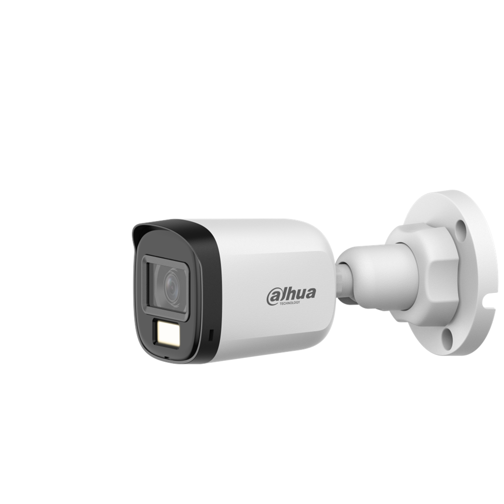 DAHUA HAC-B1A21P-U-IL-0360B, 2Mpix,  3.6mm Lens, 30 Mt Gece Görüşü, Smart Dual Light, Bullet Kamera