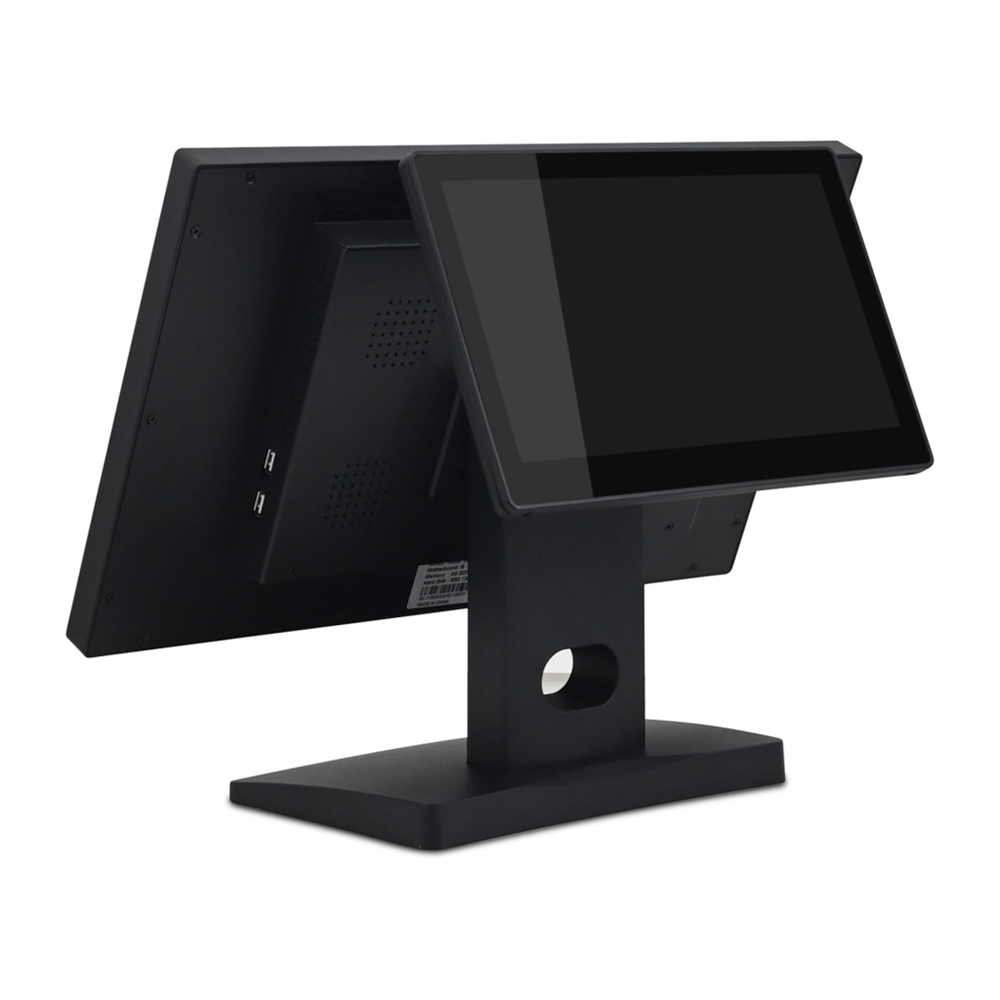 QUATRONIC P1855-D 5N, Intel i5 5.Nesil, 18.5" Ekran, 8GB Ram, 256GB SSD, Endüstriyel, Dokunmatik Pos PC (çift ekran)