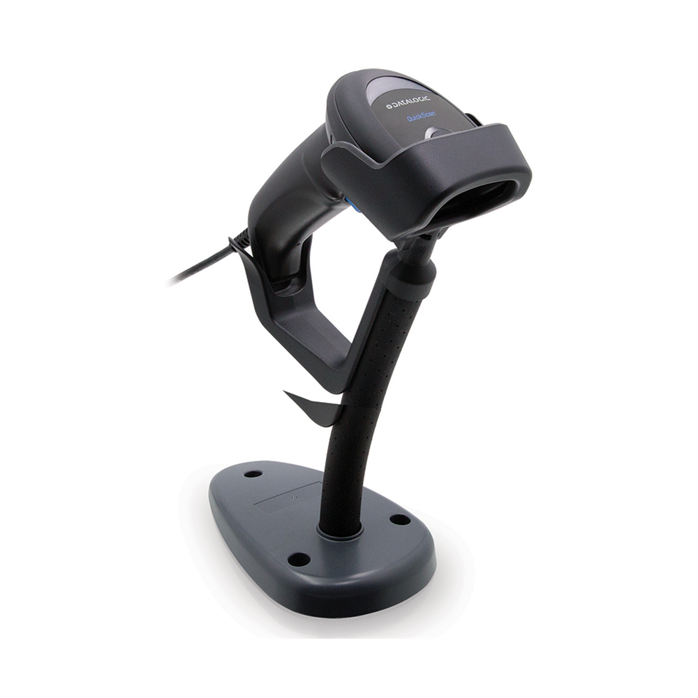 DATALOGIC Quickscan QD2590, EL Tipi, Laser,  USB Kablolu, 2D (Kare Kod) Barkod Okuyucu (Ayaklı)