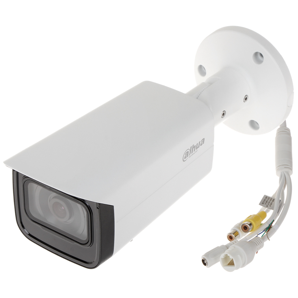DAHUA IPC-HFW5241T-ASE,  2Mpix, 3,6mm Lens, H265+, Starlight, 80Mt Gece Görüşü,  IP67, PoE Metal Kasa Bullet IP Kamera