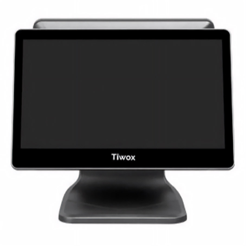 Tiwox TP-9500-D, Intel i5 5.Nesil, 15.6" Ekran,  8GB Ram, 128GB SSD, Endüstriyel, Dokunmatik Pos PC (çift ekran)