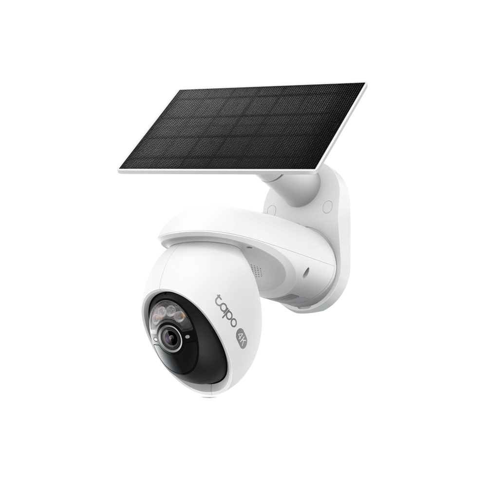 TP-LINK Tapo TC92 KIT (C660 KIT), 4K, 8,0Mpix, Dış Mekan, IP65, WiFi, 12Mt. Renkli Gece Görüşü, İki Yönlü Ses, Yapay Zeka Destekli, Güneş Enerjili Güvenlik Kamerası Kiti