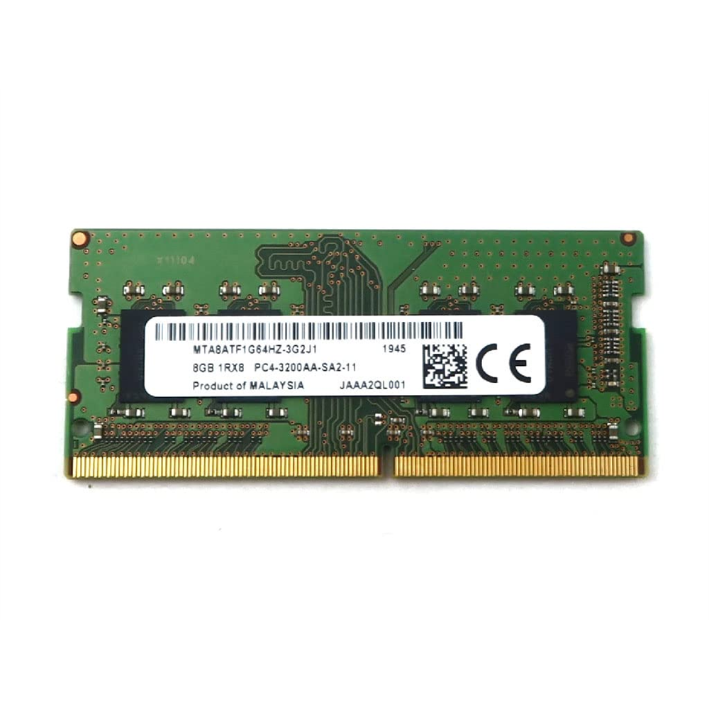 MICRON MTA8ATF1G64HZ-3G2J1, 8Gb, 3200Mhz, DDR4, Sodimm Notebook RAM, 1,2V, CL22