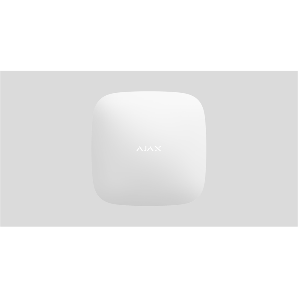 AJAX Hub2 (4G), Kablosuz, Görsel Doğrulamalı,  Alarm Paneli, BEYAZ