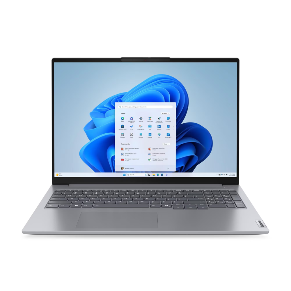 LENOVO 21MS008RTR, Thinkbook 16 Gen7, Ultra 7 155H, 16" WUXGA, 16Gb DDR5 Ram, 512Gb SSD, Paylaşımlı Ekran Kartı, FreeDos, Notebook