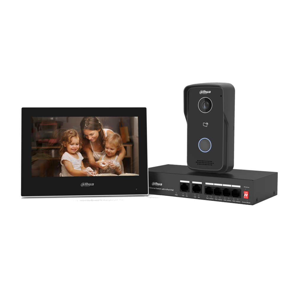 DAHUA KTP03, IP, Villa Kit, Yüzey Tipi, Görüntülü  İnterkom Kit