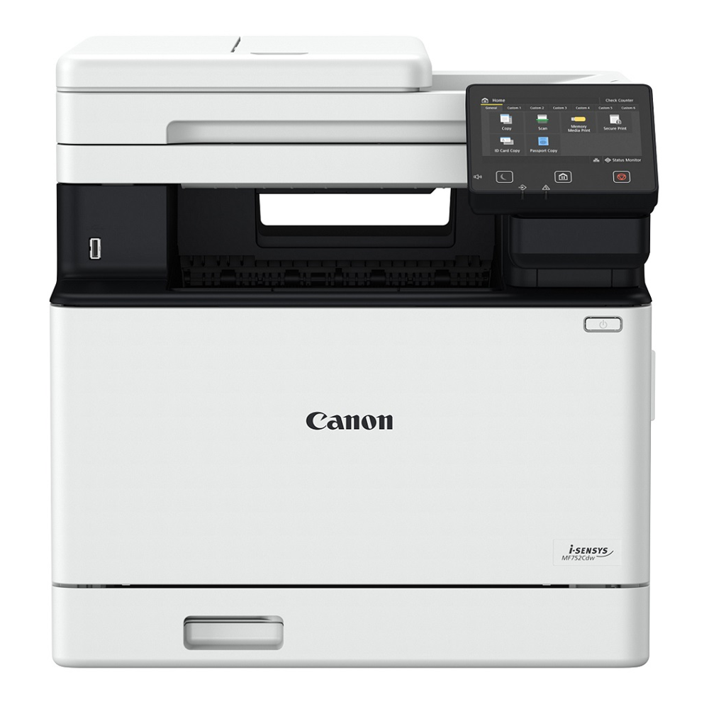 CANON i-SENSYS MF752CDW, Renkli Lazer Yazıcı,  Tarayıcı, Fotokopi, Wifi, Lan, Duplex, ORİJİNAL TONERLİ, TÜRKİYE Distibütör GARANTİLİ