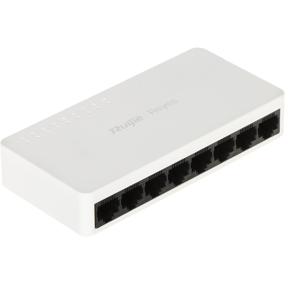 RUIJIE REYEE RG-ES08F 8 Port MegaBit Switch  Plastik Kasa