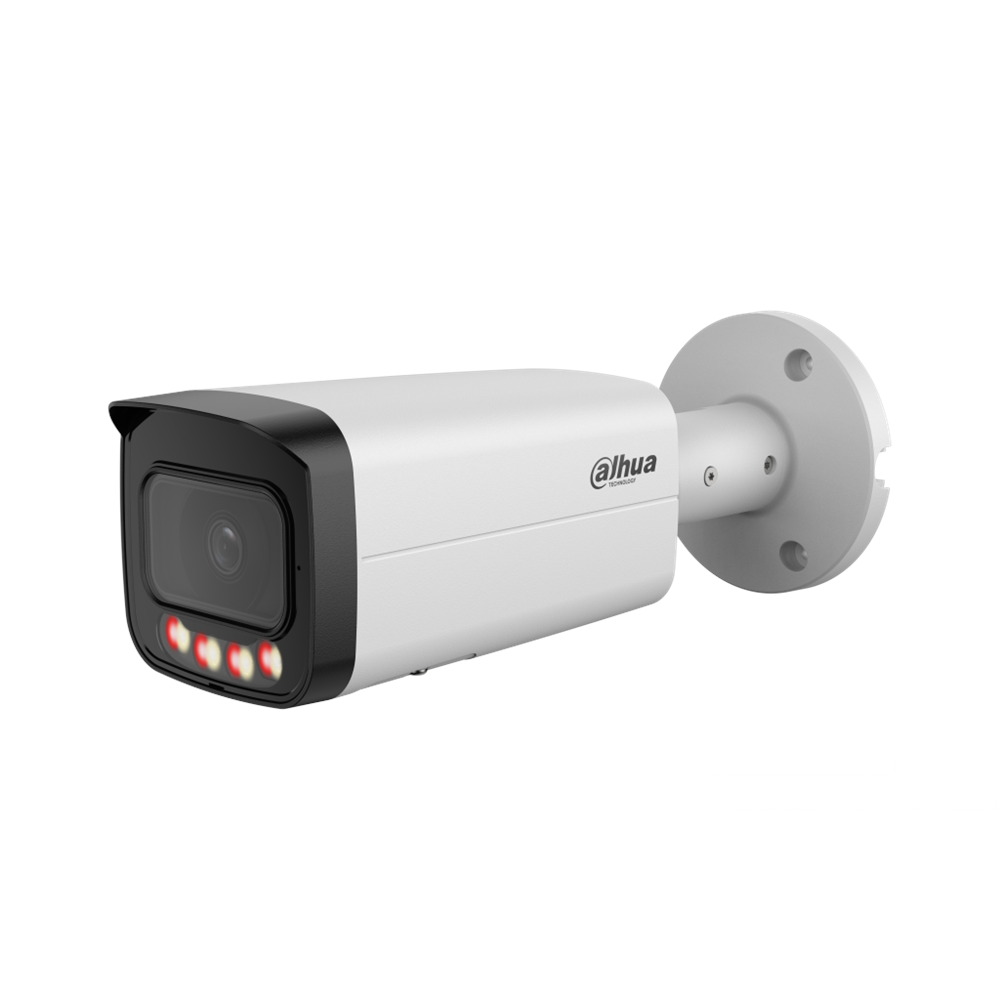 DAHUA IPC-HFW21249T-AS-IL  12Mpix, 2,8mm Lens,SD Kart, Smart Dual Light, H265+, 30Mt Gece Görüşü, IP67, Dahili Mikrofon, PoE Bullet IP Kamera