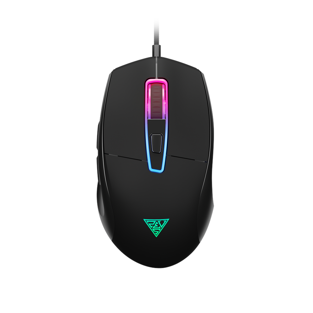 GAMDIAS ZEUS M5, RGB Aydınlatma, USB Kablolu,  7 Programlanabilir Buton, Gaming Mouse, 12.800 DPI, Siyah