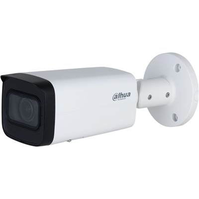 DAHUA IPC-HFW2241T-ZAS-27135, 2Mpix, 2,7-13,5mm Motorize Lens, H265+, 60Mt Gece Görüşü, Dahili Mikrofon, Starlight, IP67,  PoE Bullet IP Kamera