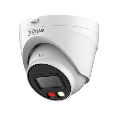 DAHUA IPC-HDW1439V-SA-IL 4Mpix, 2,8mm Lens, Entry Smart Dual Light Fixed-Focal Eyeball, H265+,  30Mt Gece Görüşü,  IP67, Mikrofonlu, PoE Dome IP Kamera