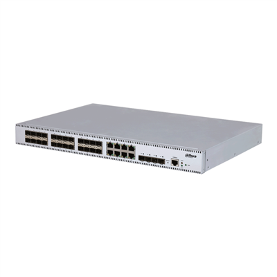 DAHUA S5436-24GF8GT4X, 36 Port, 24 Port  GigaBit  SFP, 8 Port Gigabit Lan, 4 Port 10 Gigabit SFP, Yönetilebilir, Switch