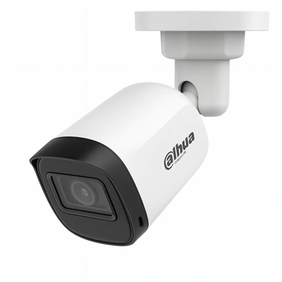 DAHUA HAC-B1A21-U-A-0360B, 2Mpix,  3.6mm Lens, 30 Mt Gece Görüşü, Dahili Mikrofon, Bullet Kamera