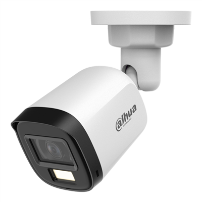 DAHUA HAC-B1A51-U-IL-A-0360B, 5Mpix,  3.6mm Lens, 30 Mt Gece Görüşü, Smart Dual Light, Dahili Mikrofon, Bullet Kamera