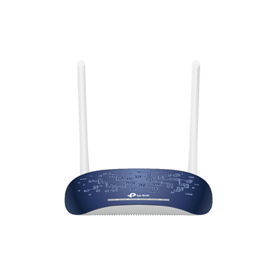 TP-LINK TD-W9960, 4 Port, 2.4Ghz Wifi, 300Mbps, 2xAnten, VDSL2, ADSL2+ MODEM