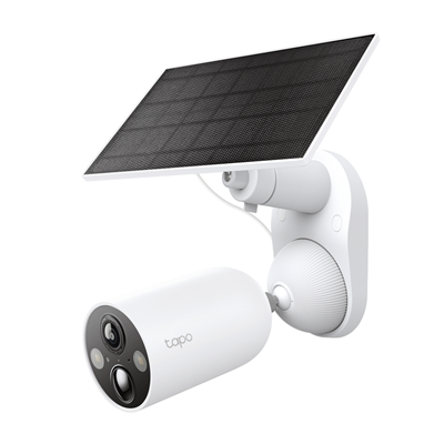 TP-LINK Tapo TC85 KIT (C425 KIT), 2K QHD, 4,0Mpix, Dış Mekan, IP66, WiFi, 15Mt. Renkli Gece Görüşü, İki Yönlü Ses, Yapay Zeka Destekli, Güneş Enerjili Güvenlik Kamerası Kiti
