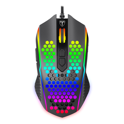 T-DAGGER T-TGM310-LIT, Imperial Lite, RGB Backlight, 8 Programlanabilir Buton, USB Kablolu, 10.00DPI, Gaming Mouse