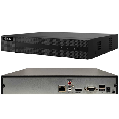 HILOOK NVR-116MH-C, 16Kanal, 8Mpix, H265+, 1 HDD Desteği, 1080P Kayıt, 160Mbps Bant Genişliği, 4K Motion Detection 2.0, NVR