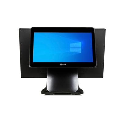 Tiwox TP-5610D, Intel i5 10.Nesil, 18.5" Ekran,  13.2" 2. Ekran, 8GB Ram, 128GB SSD, Endüstriyel, Dokunmatik Pos PC (çift ekran)