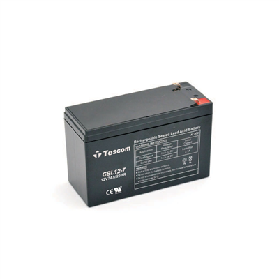 TESCOM Combatt, CBL12-7, 12V 7Ah, Bakımsız,  Kuru Akü. UPS için Uygundur. (100012589)