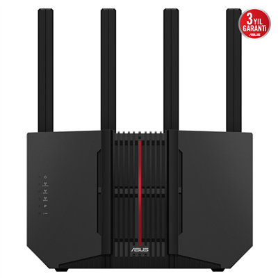 ASUS RT-BE92, BE9700, 4 Port, 9700Mbps, Tri Band, 6GHz WİFİ 7, AiMesh, Gigabit Extendable Router