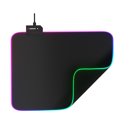 Rampage MP-21, PULSAR M RGB, 252x328x3mm, RGB Led, Gaming, MOUSE PAD (Siyah)