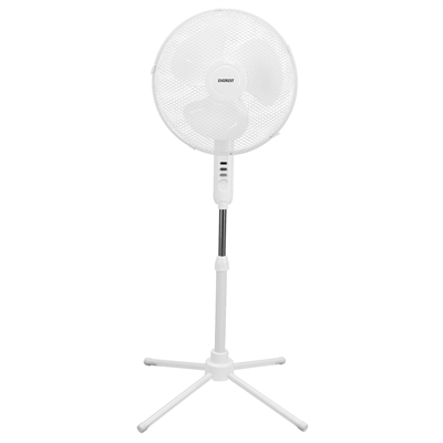 EVEREST FAN10, BEYAZ, EcoWind, 3 Kademeli Hız, 16" Kanat, 45W, Otomatik Salınım, Yükseklik Ayarlı, AC220, Vantilatör