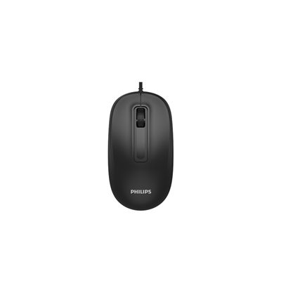 PHILIPS SPK7238B, Siyah, Usb Kablolu, 1200dpi, 3 Tuşlu Optic Mouse